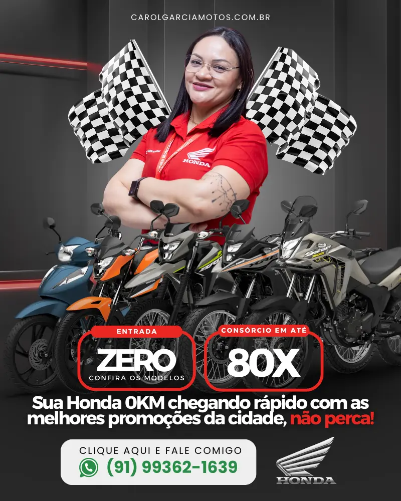 Motos Honda em Belém